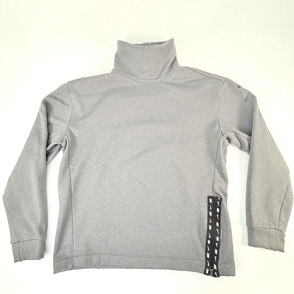 Nike Therma Funnel Neck Sweater Pullover Gray Women's Size XS BV5206-011